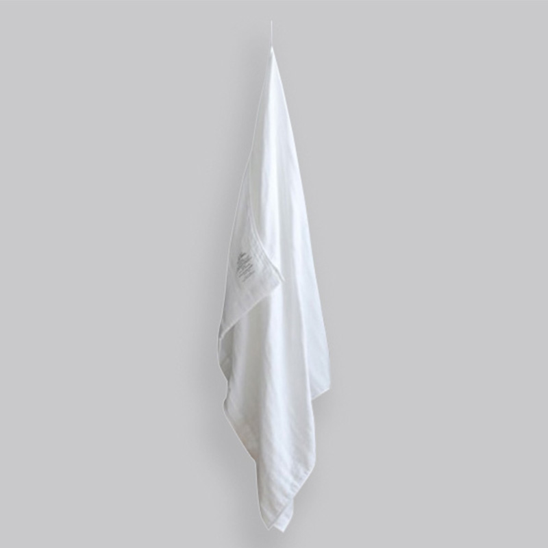 2.5-Ply Gauze Towel (L) White