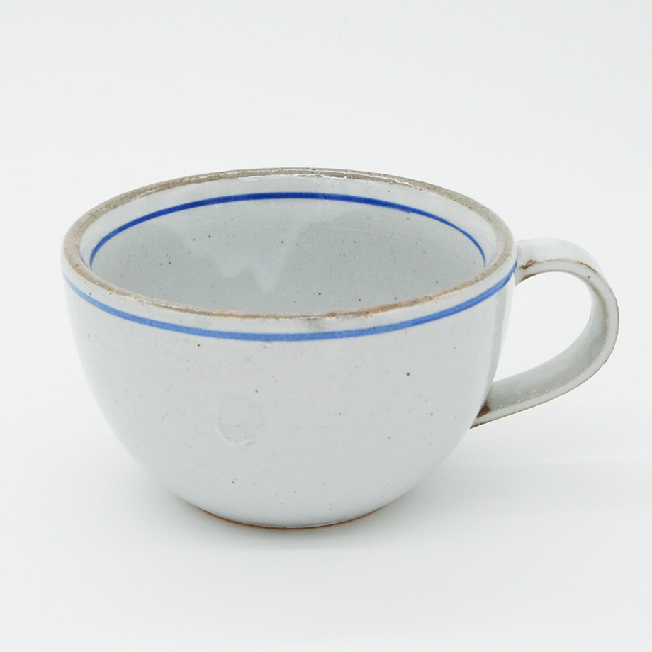 Bread and Rice - Line Pottery Soup Mug